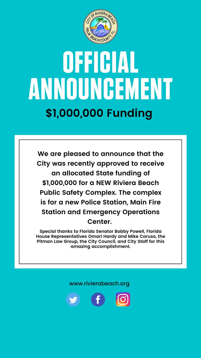 Official Announcement 1,000,000 Funding  