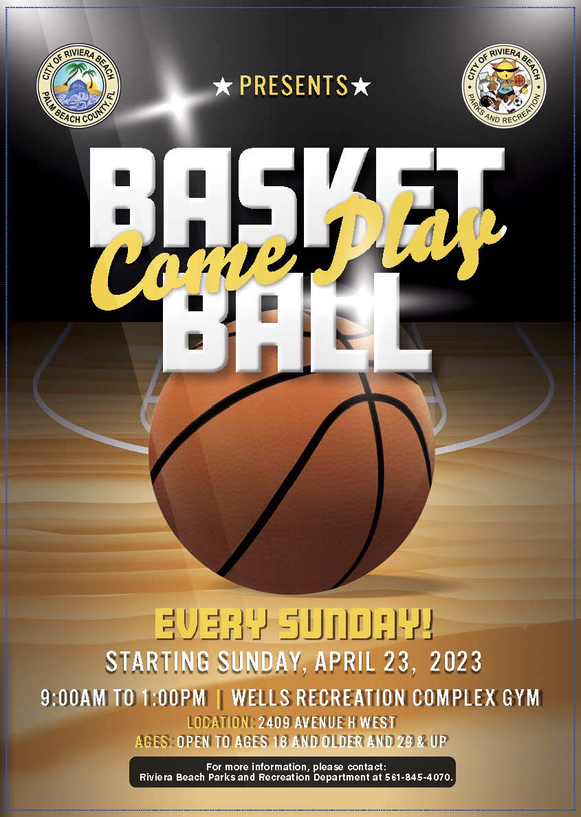 STARTING SUNDAY, APRIL 23, 2023 9:00AM TO 1:00PM | WELLS RECREATION COMPLEX GYM LOCATION: 2409 AVENUE H WEST AGES: OPEN TO AGES 18 AND OLDER AND 29 & UP