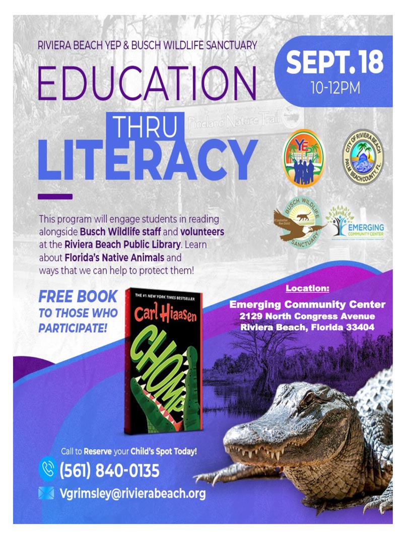 Education Thru Literacy Start time:	10:00 PM