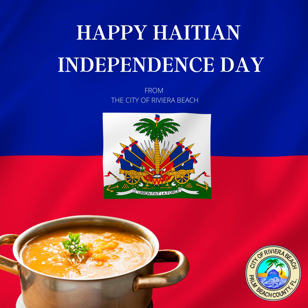 On this day many Haitian families throughout the world will begin the new year with a delicious bite of the customary “Soup Joumou” (Squash Soup), used to commemorate Haitian Independence Day declared Jan. 1, 1804. 